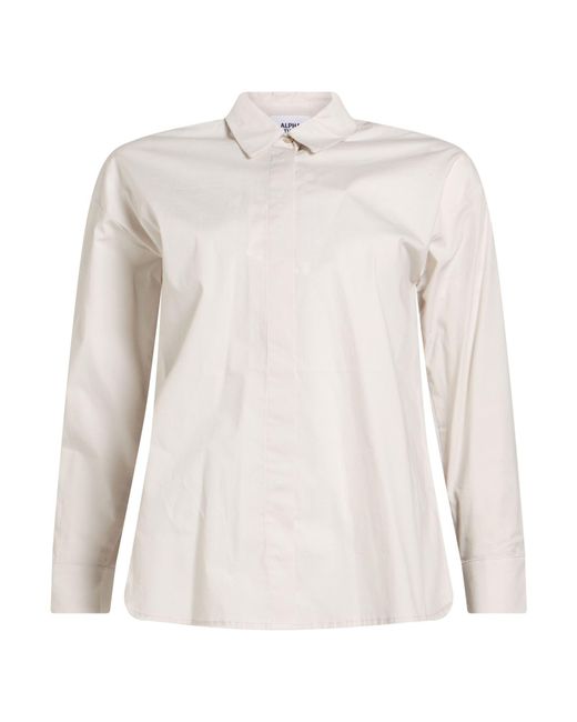 Camisa Alpha Studio de color White