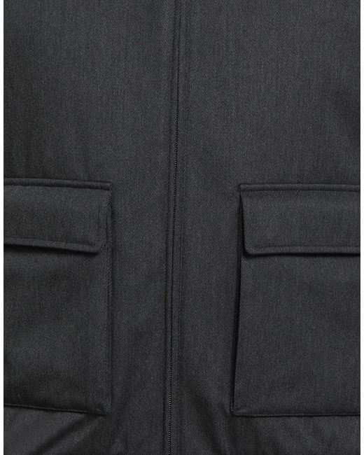 Herno Gray Midnight Jacket Virgin Wool, Polyurethane, Polyester, Acrylic, Wool for men