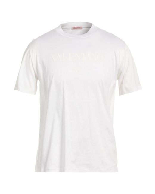 Valentino Garavani White T-Shirt for men