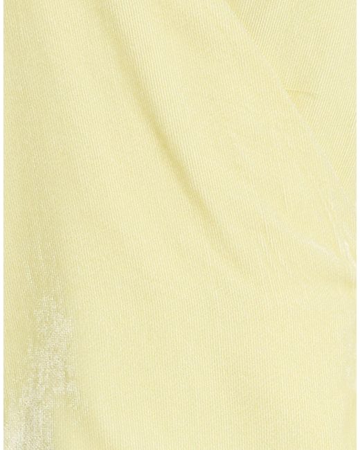 SOLOTRE Yellow Top Viscose, Elastane, Polyester