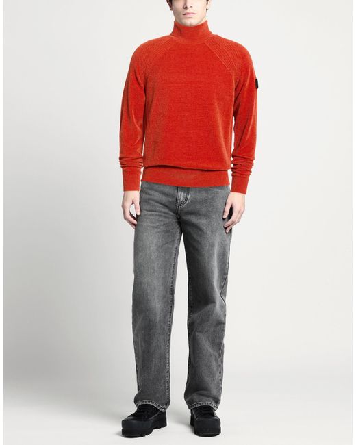 Dekker Red Turtleneck for men