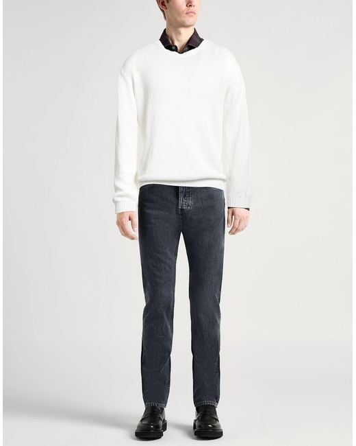 Daniele Fiesoli White Jumper for men