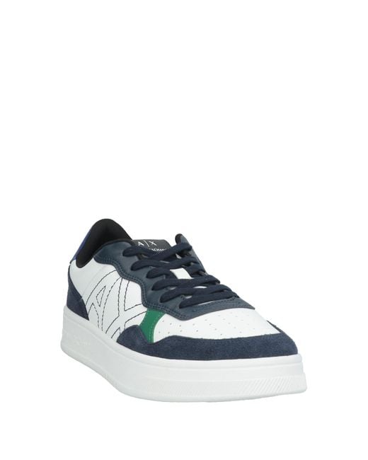 ARMANI EXCHANGE Blue Trainers for men