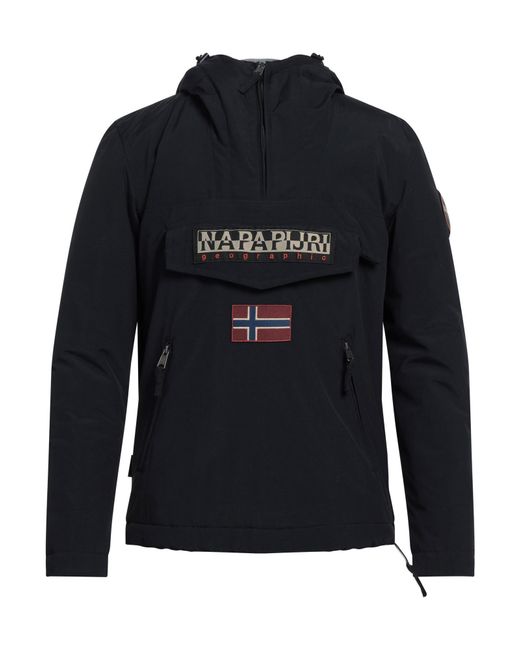 Napapijri Blue Down Jacket for men