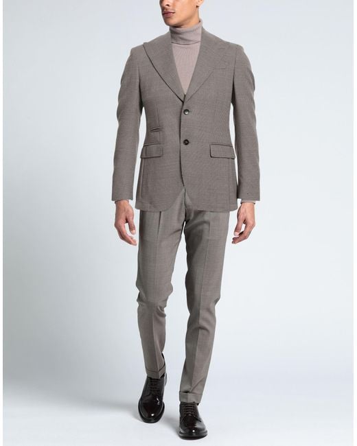 BRERAS Milano Gray Blazer Virgin Wool for men