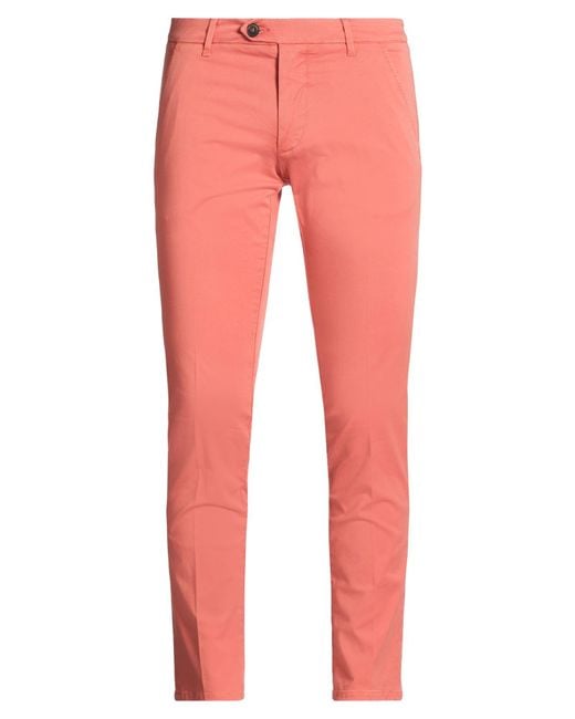 Roy Rogers Red Pants Cotton, Elastane for men