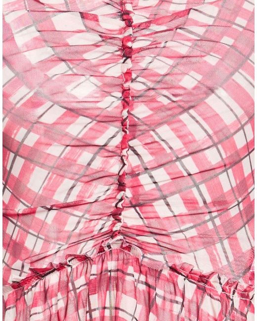 High Pink Afloat Top Polyester, Elastane