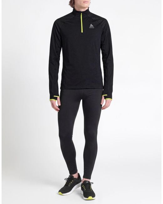 Odlo Blue Sweatshirt Polyester, Elastane for men