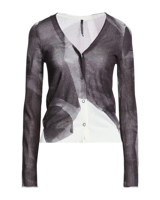 Pierantonio Gaspari Blue Cardigan Viscose, Polyamide
