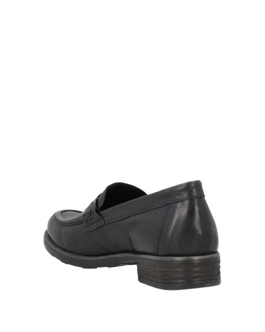 Pawelk's Gray Loafers Leather