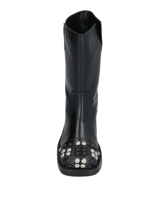 Ras Black Ankle Boots