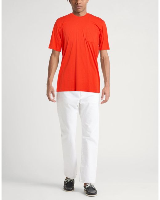 Aspesi Red T-Shirts for men