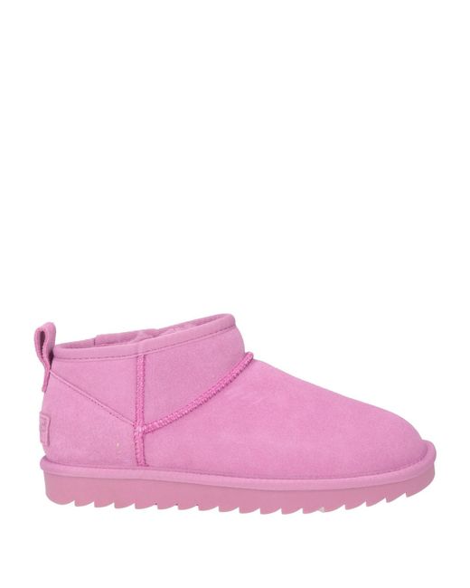 Colors Of California Pink Ankle Boots