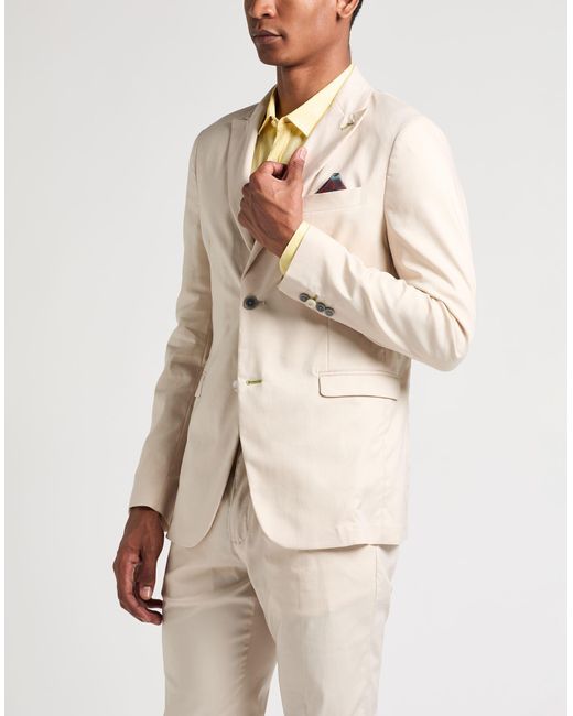 Berna Natural Suit Cotton, Polyamide, Elastane for men