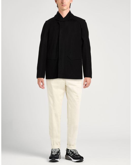 Abrigo Sease de hombre de color Black