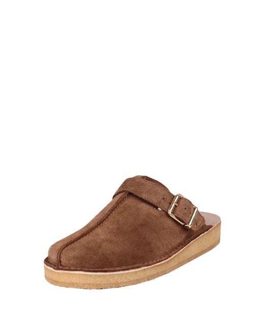 Clarks Brown Mules & Clogs