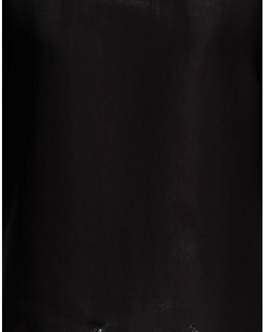 Top Boutique Moschino de color Black