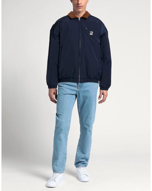 Obey Blue Jacket for men