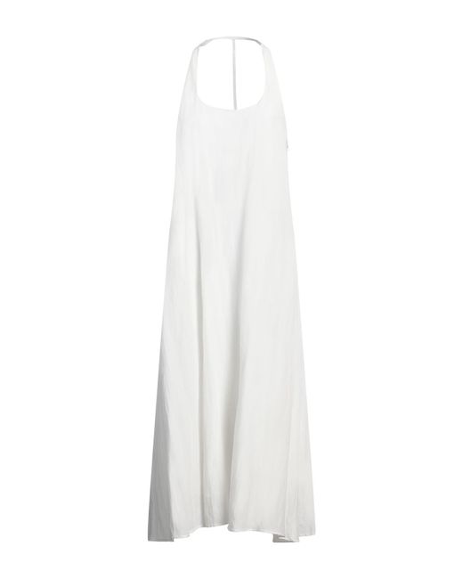 ELEH White Midi Dress