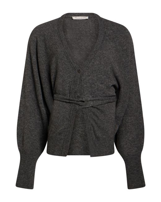 Manila Grace Gray Cardigan Viscose, Polyamide, Wool, Cashmere