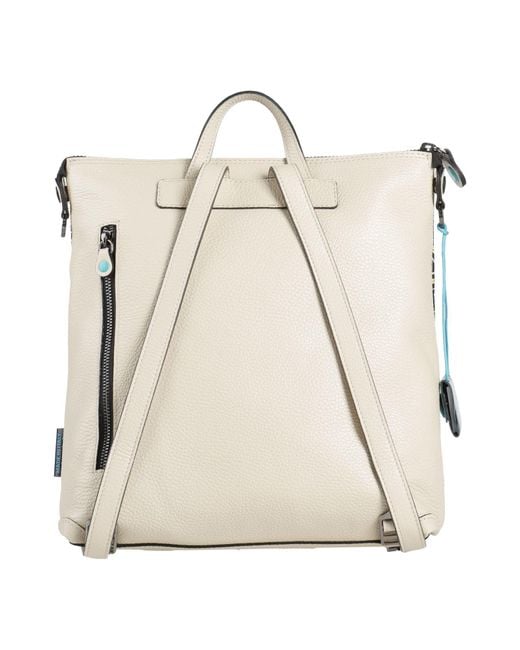 Gabs White Backpack Calfskin