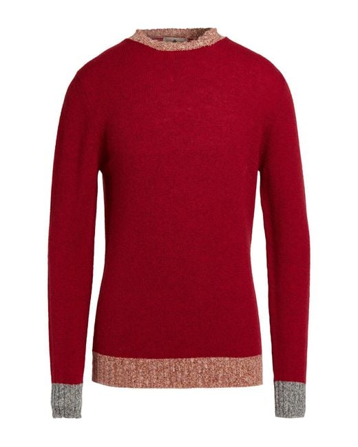 Pullover Irish Crone de hombre de color Red