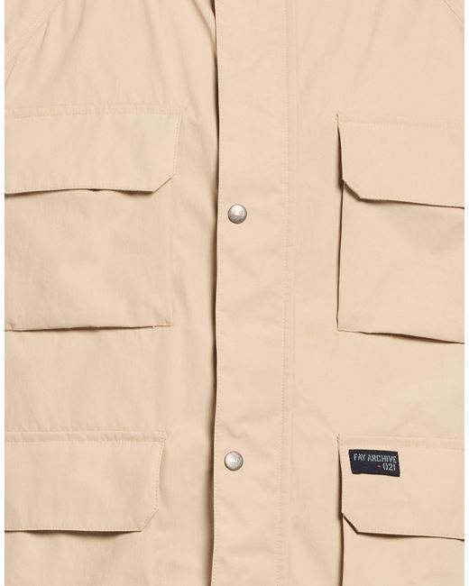 Fay Natural Jacket Polyacrylic for men