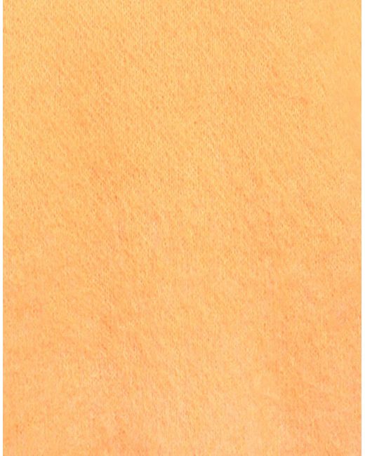 Ssheena Orange Rollkragenpullover