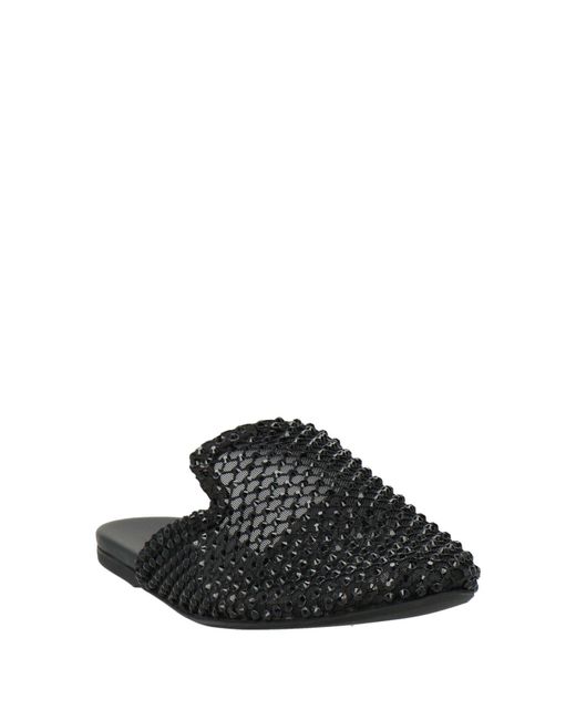 Le Silla Black Mules & Clogs