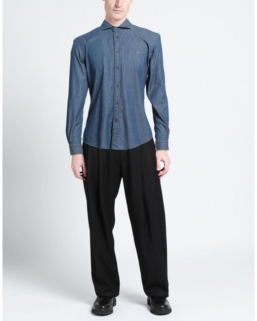 Harmont & Blaine Blue Shirt for men