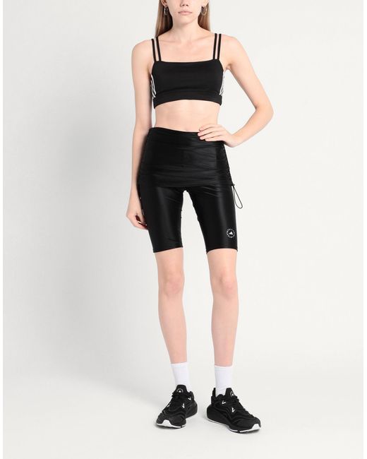 Adidas By Stella McCartney Black Shorts & Bermuda Shorts