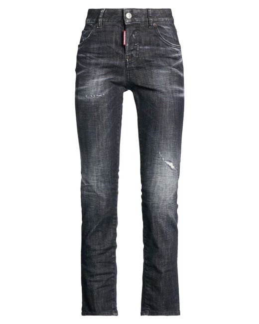 DSquared² Gray Jeans Cotton, Elastane