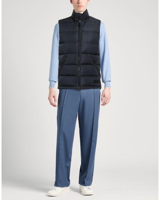 Aspesi Blue Vest for men