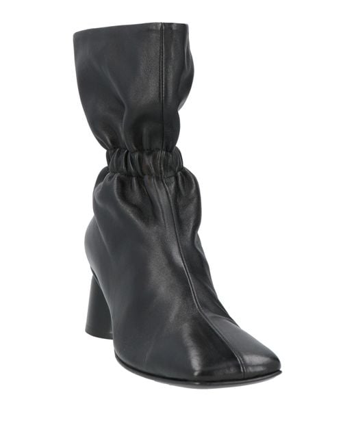 Halmanera Black Ankle Boots