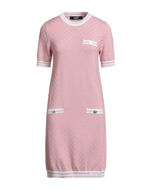 Versace Pink Mini Dress