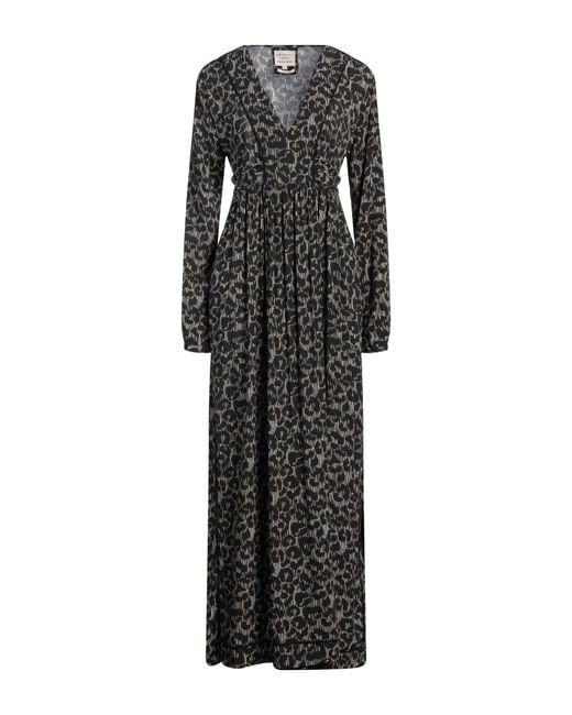 ALESSIA SANTI Black Maxi Dress Viscose