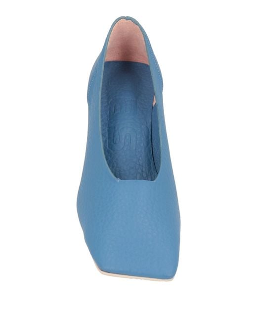 Ras Blue Light Pumps Leather