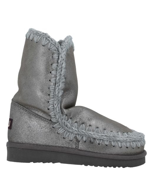 Mou Gray Stiefelette