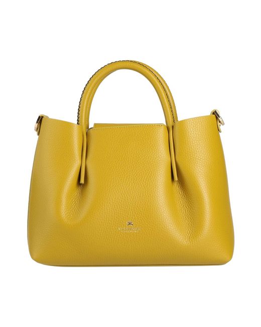 CUOIERIA FIORENTINA Yellow Handbags