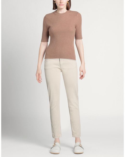 Dondup White Light Jeans Cotton, Elastane