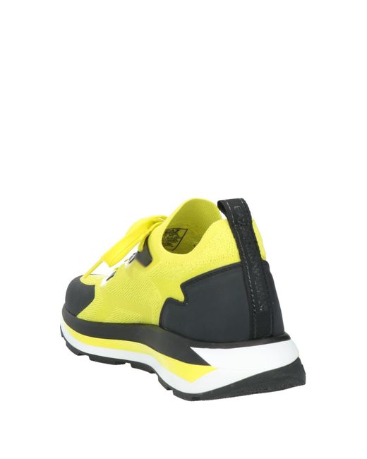 Sneakers EA7 de hombre de color Yellow