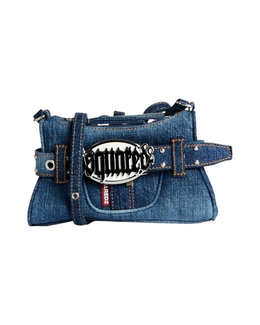 DSquared² Blue Cross-Body Bag