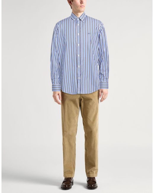 Paul & Shark Blue Shirt Cotton for men