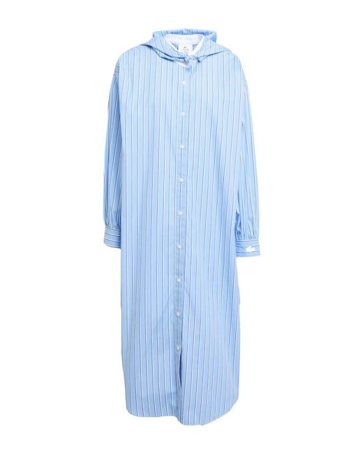 Lacoste Blue Midi Dress Cotton