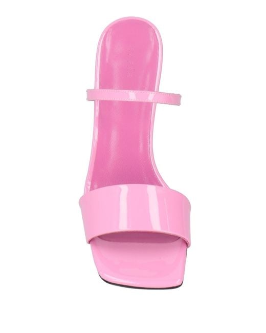 By Far Pink Sandals