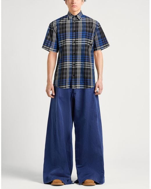 MSGM Blue Shirts for men
