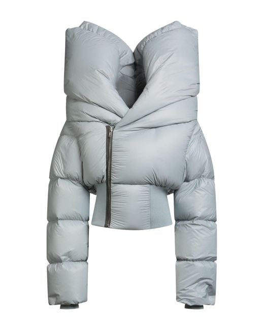 Rick Owens Gray Puffer for men