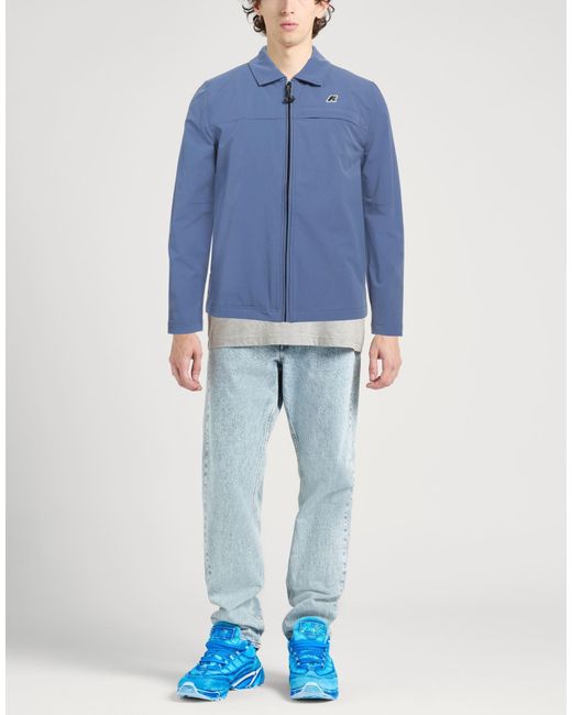 K-Way Blue Jacket for men