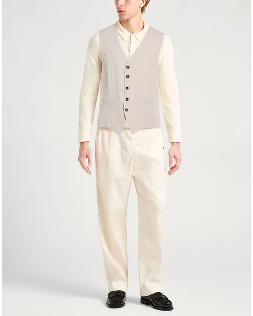 Officina 36 White Waistcoat for men