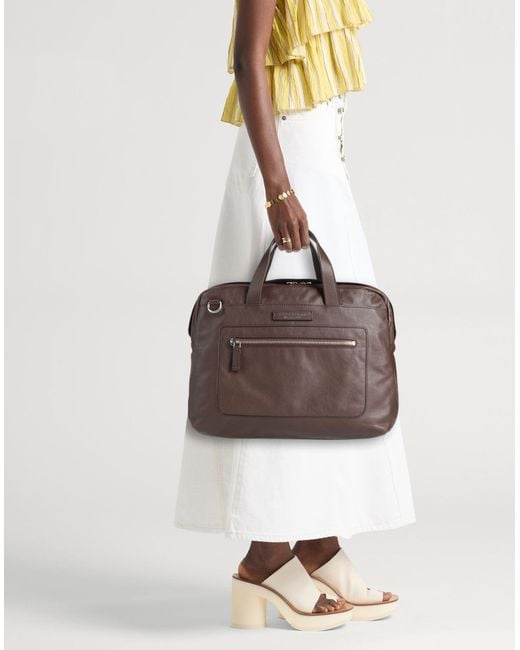The Bridge Brown Chocolate Handbag Leather